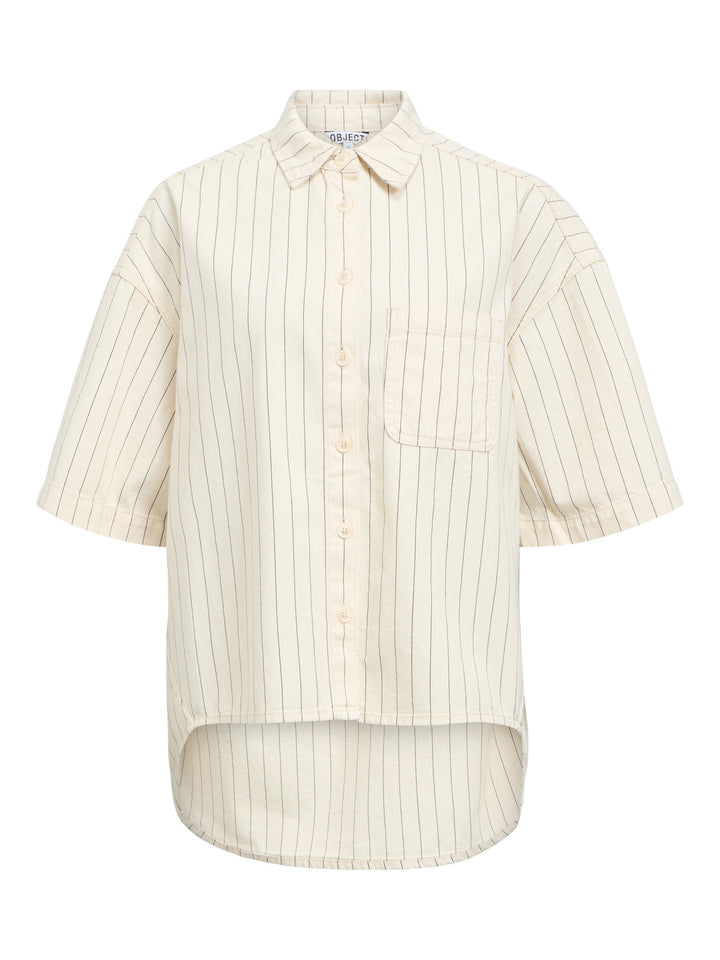 OB CALLY 2/4 LO DENIM SHIRT