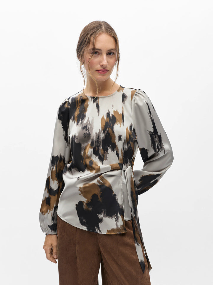 OB CHILLI L/S RE O-NECK TOP