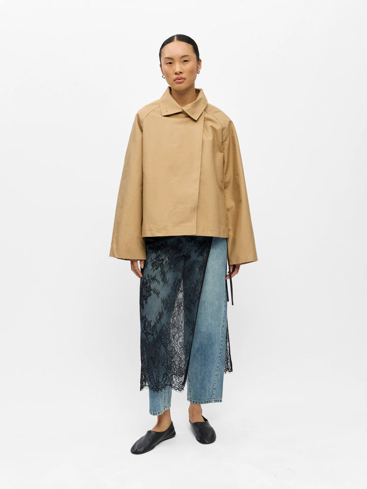 OB LIRA LACE SCARF LONG SKIRT