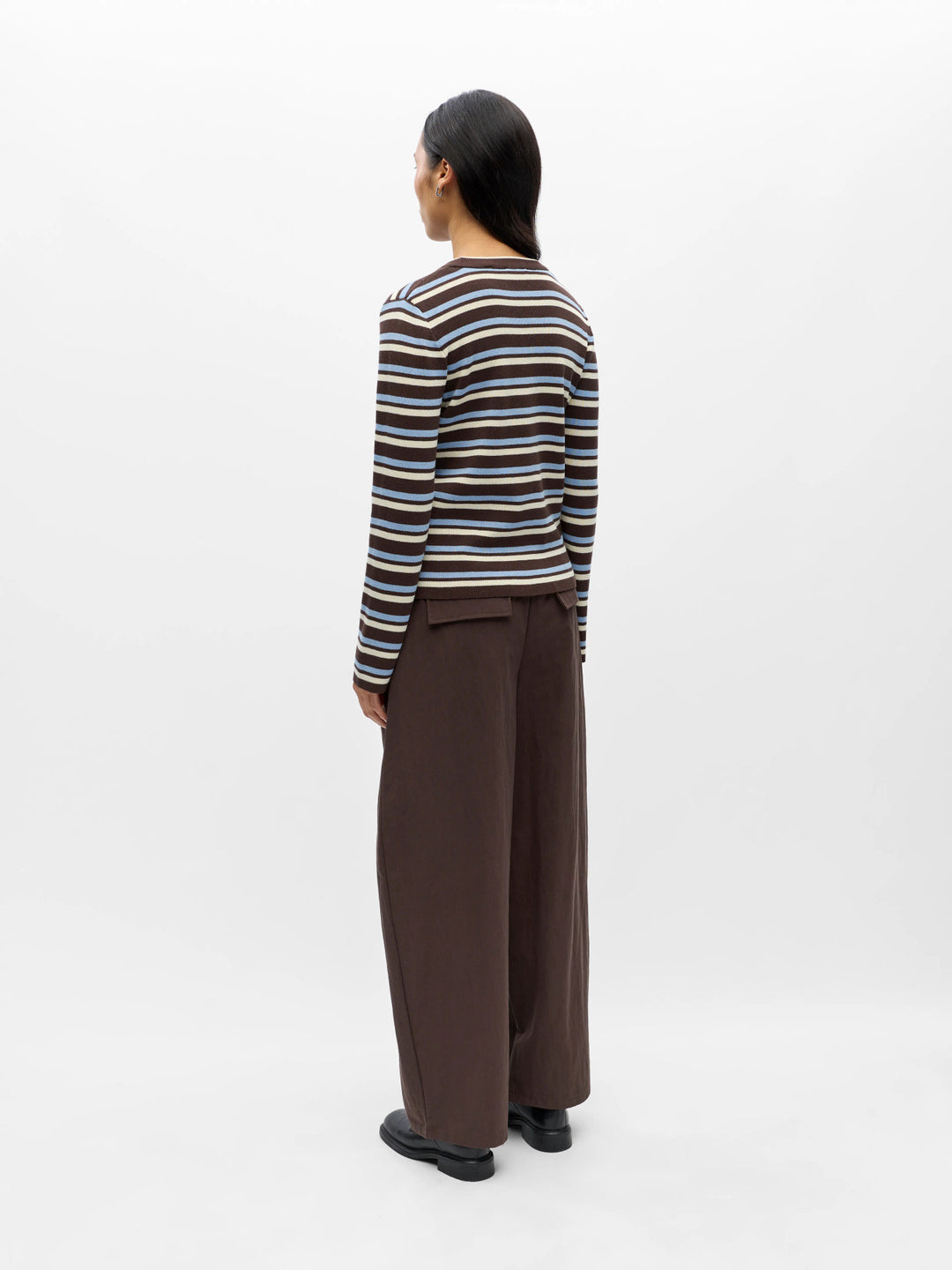 OB ESTER L/S RE KNIT PULLOVER