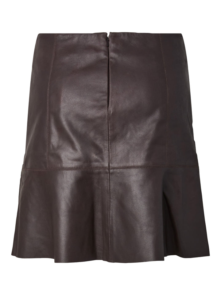 YAS COLLY MW NAPLON LEATHER SKIRT