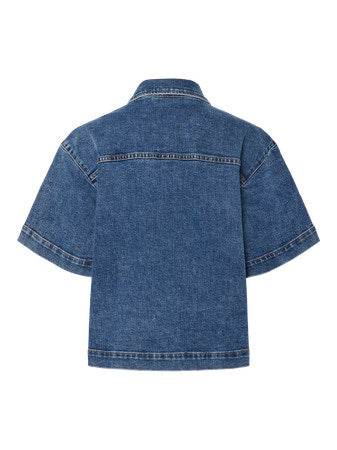 YAS Dolma SS Denim Shirt
