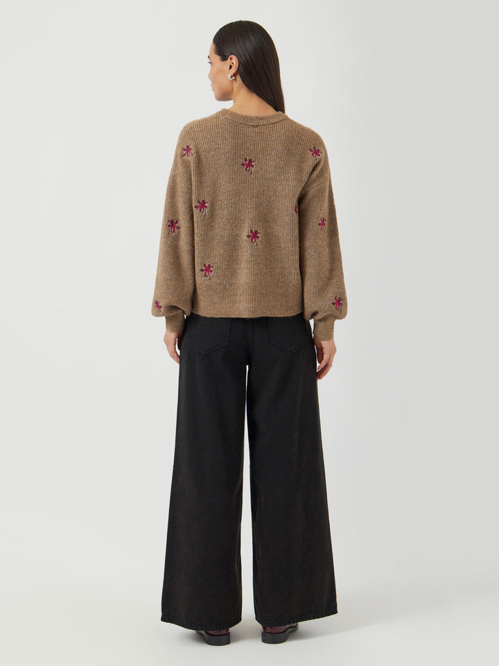 YAS Fleur Knit Pullover