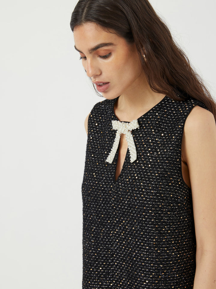 YAS Unida SL Tweed Dress