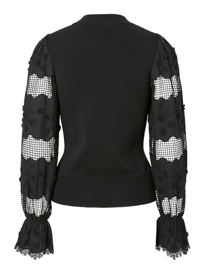 YAS MIKKE LS KNIT PULLOVER