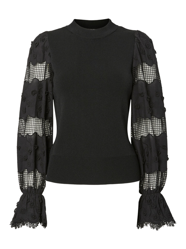 YAS MIKKE LS KNIT PULLOVER