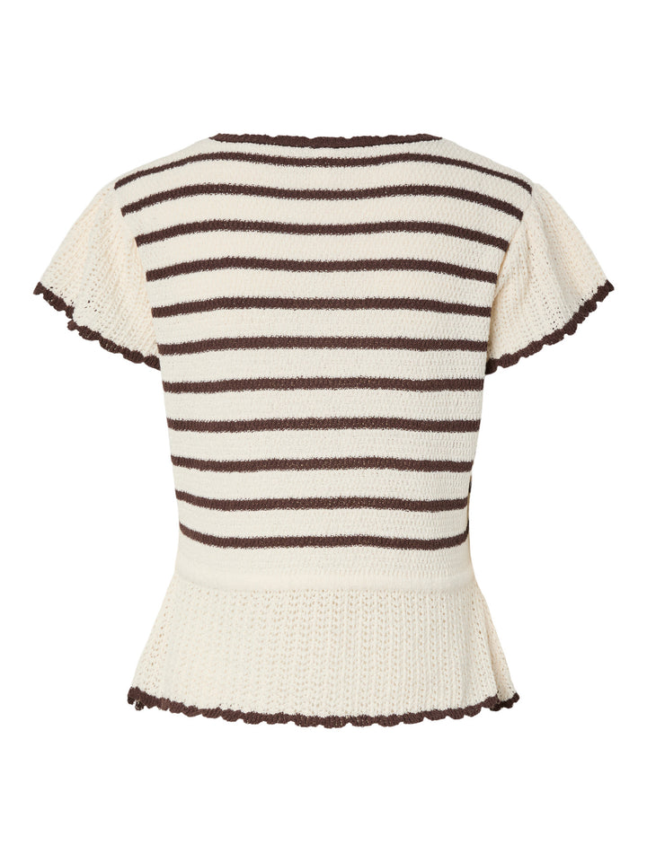 YAS ANNIE SS KNIT TOP
