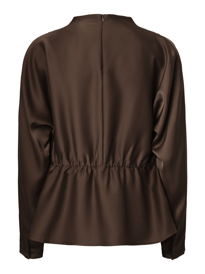 YAS PELLA LS FUNNEL NECK TOP S. NOOS