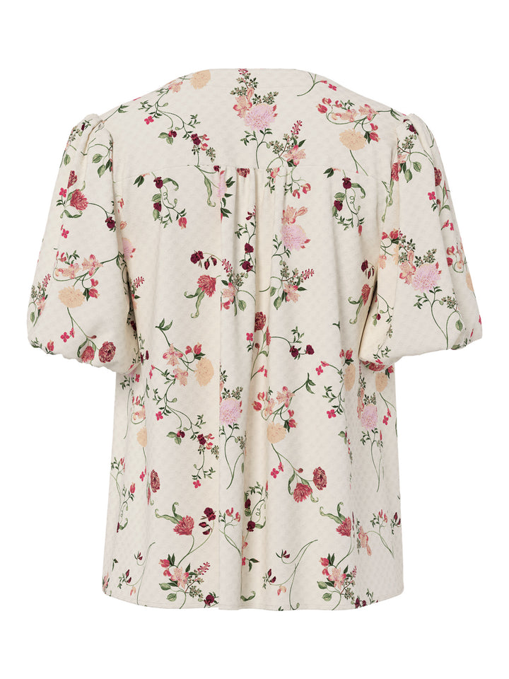 YAS TILERA SS V-NECK SHIRT