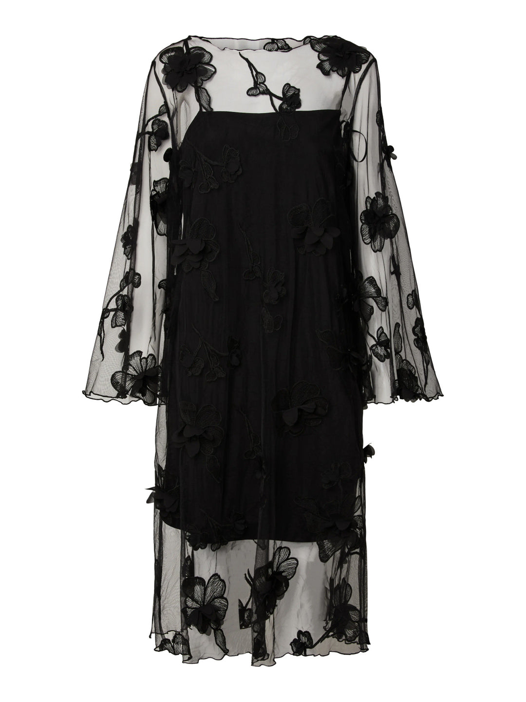 YAS ORNELLA LS LONG DRESS - SHOW