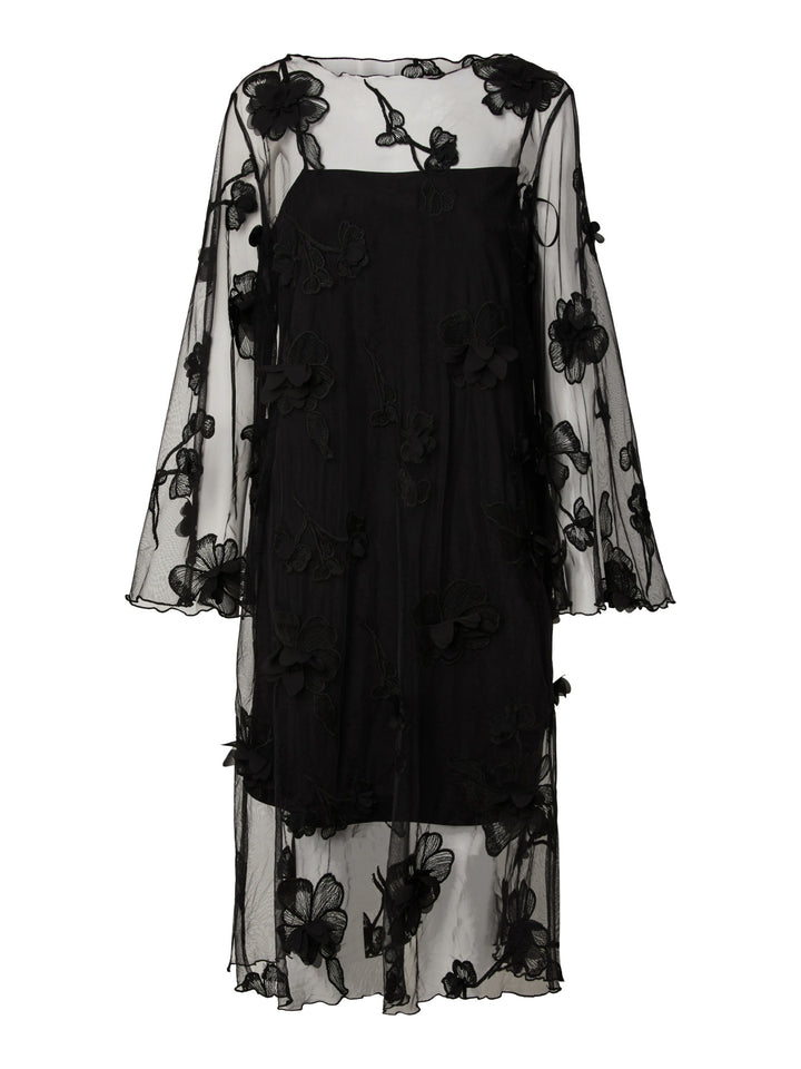 YAS ORNELLA LS LONG DRESS - SHOW