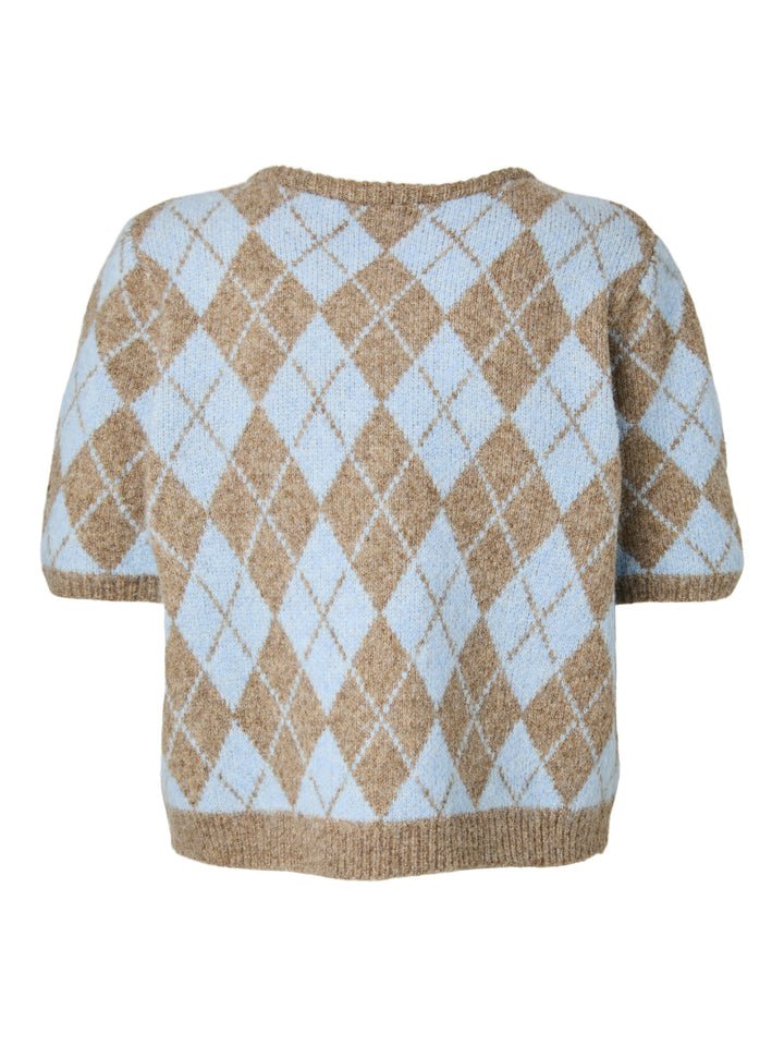 YAS CHELLI SS KNIT CARDIGAN