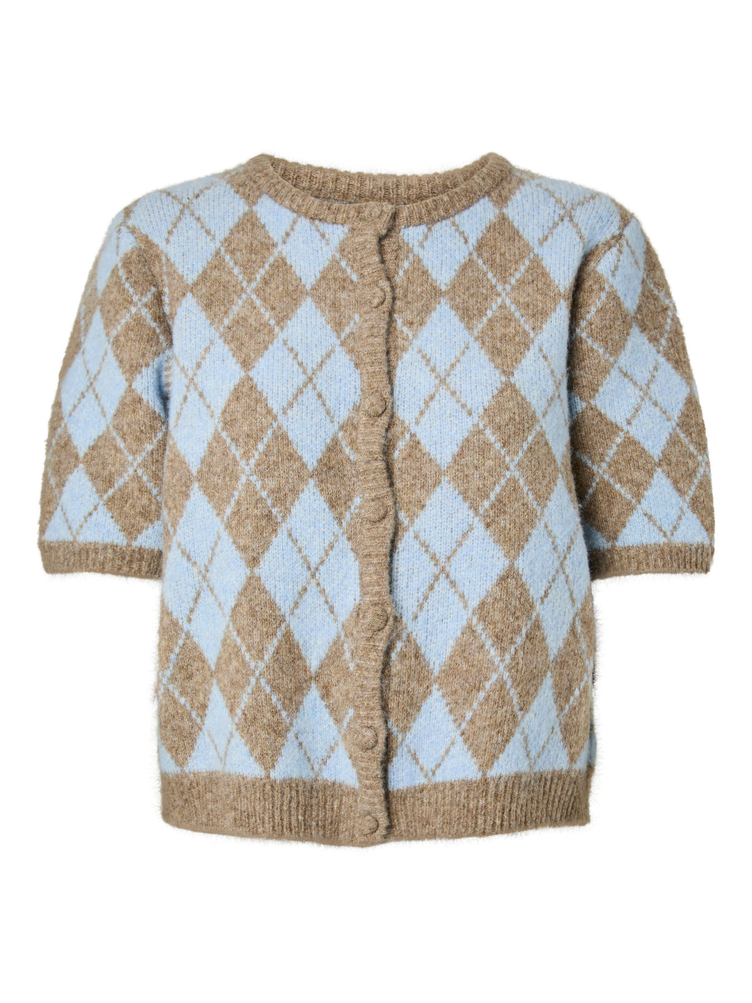YAS CHELLI SS KNIT CARDIGAN