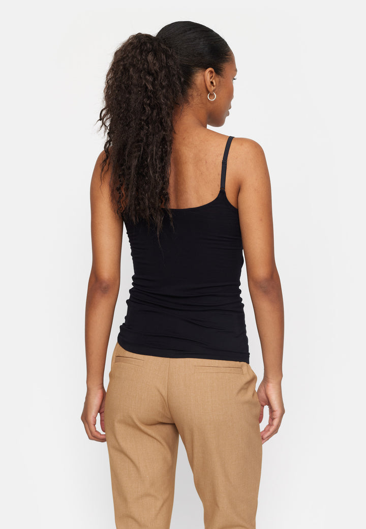 SR Linsey strap top Black