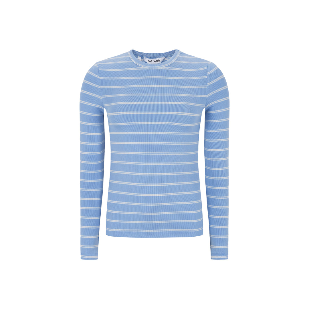 SR Fenja Stripe O-Neck Top