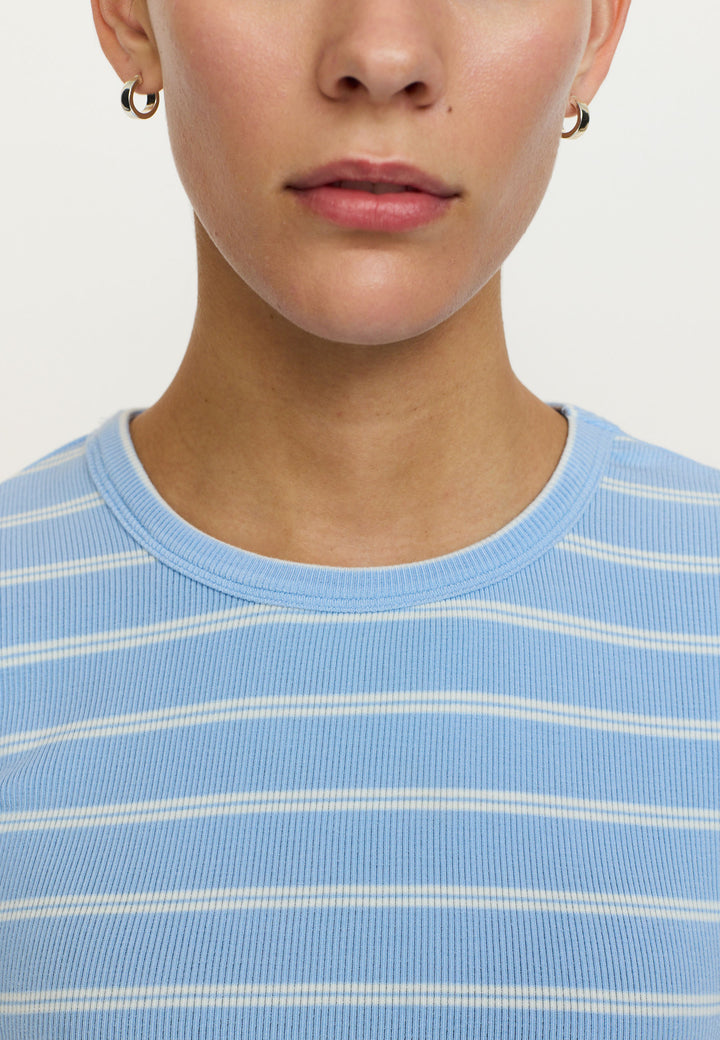 SR Fenja Stripe O-Neck Top
