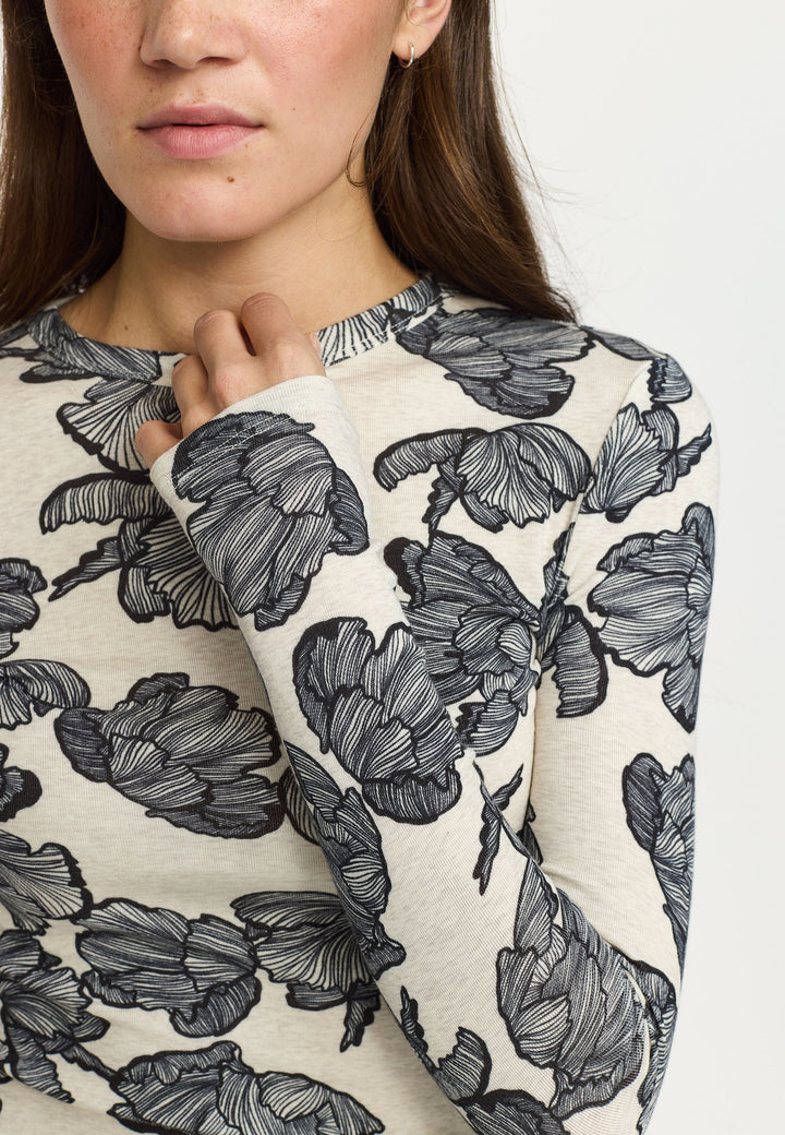 SR Roman O-Neck Printed