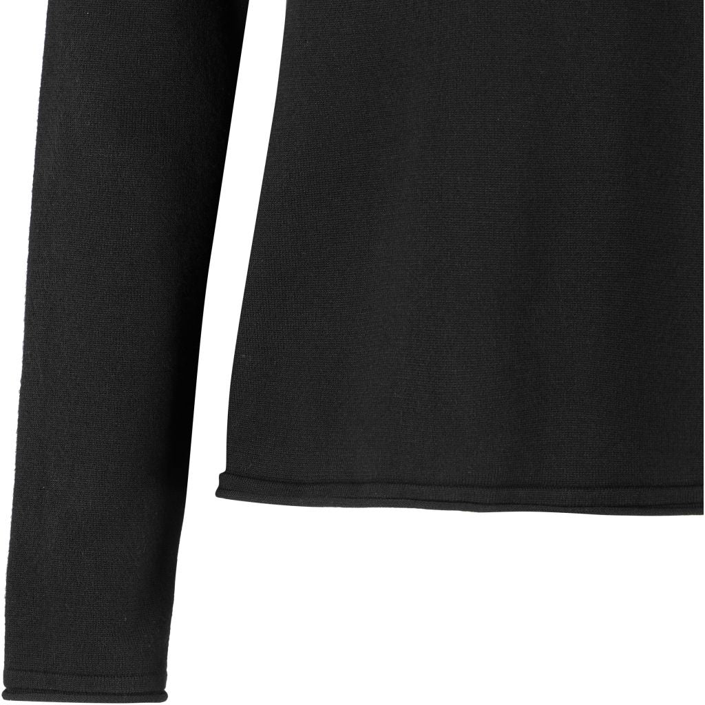 SR Marla O-Neck Knit Roll Egde