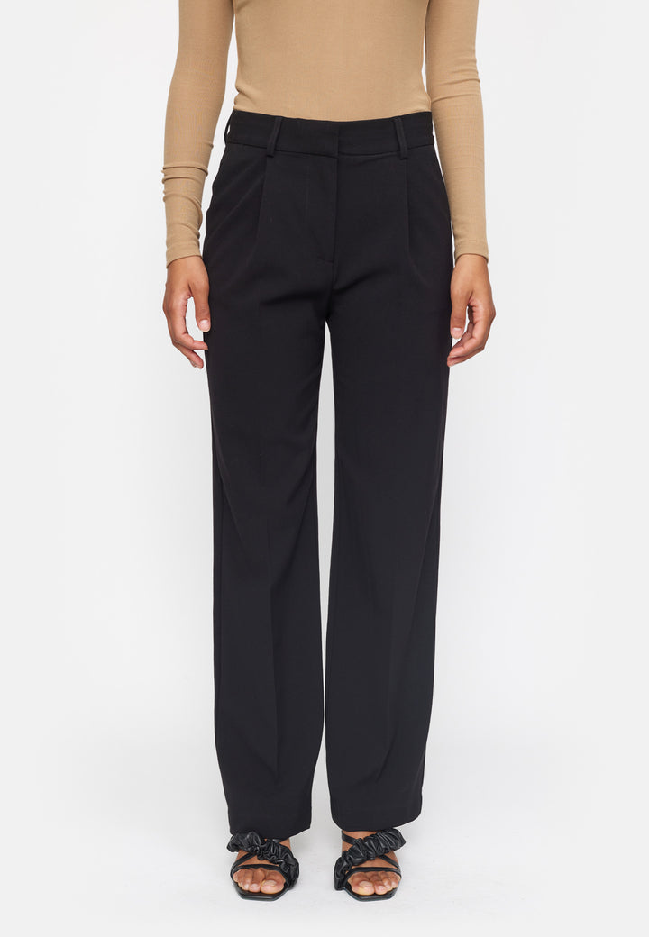 Sr Midvaist Vilja Loose Pant Black / L