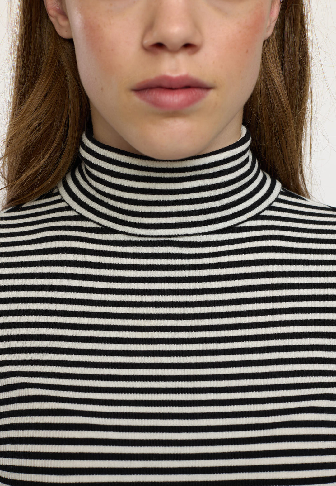 SR Fenja Stripe Rollneck Top