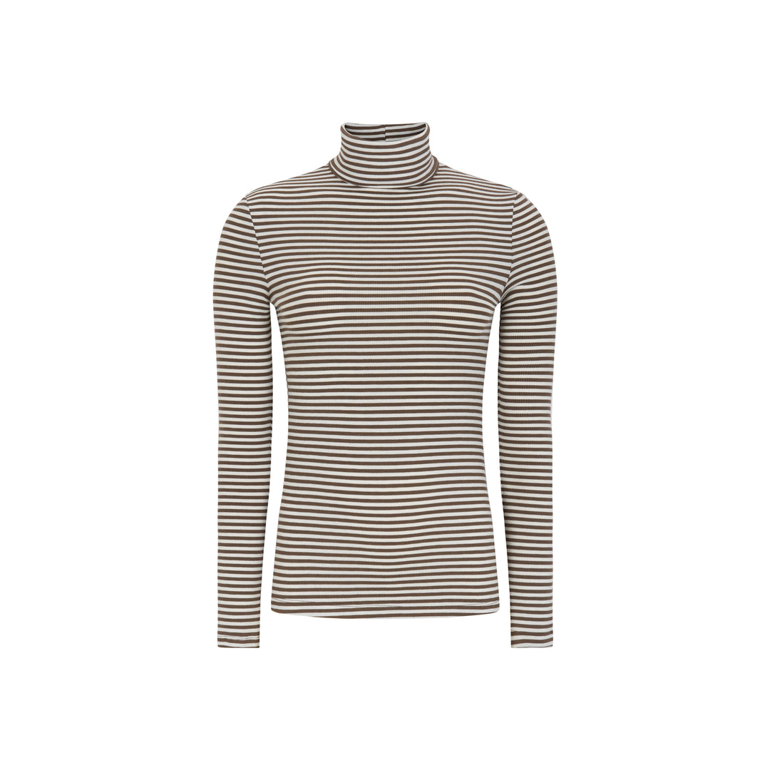 SR Fenja Stripe Rollneck Top