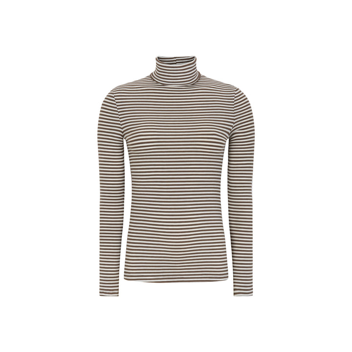 SR Fenja Stripe Rollneck Top
