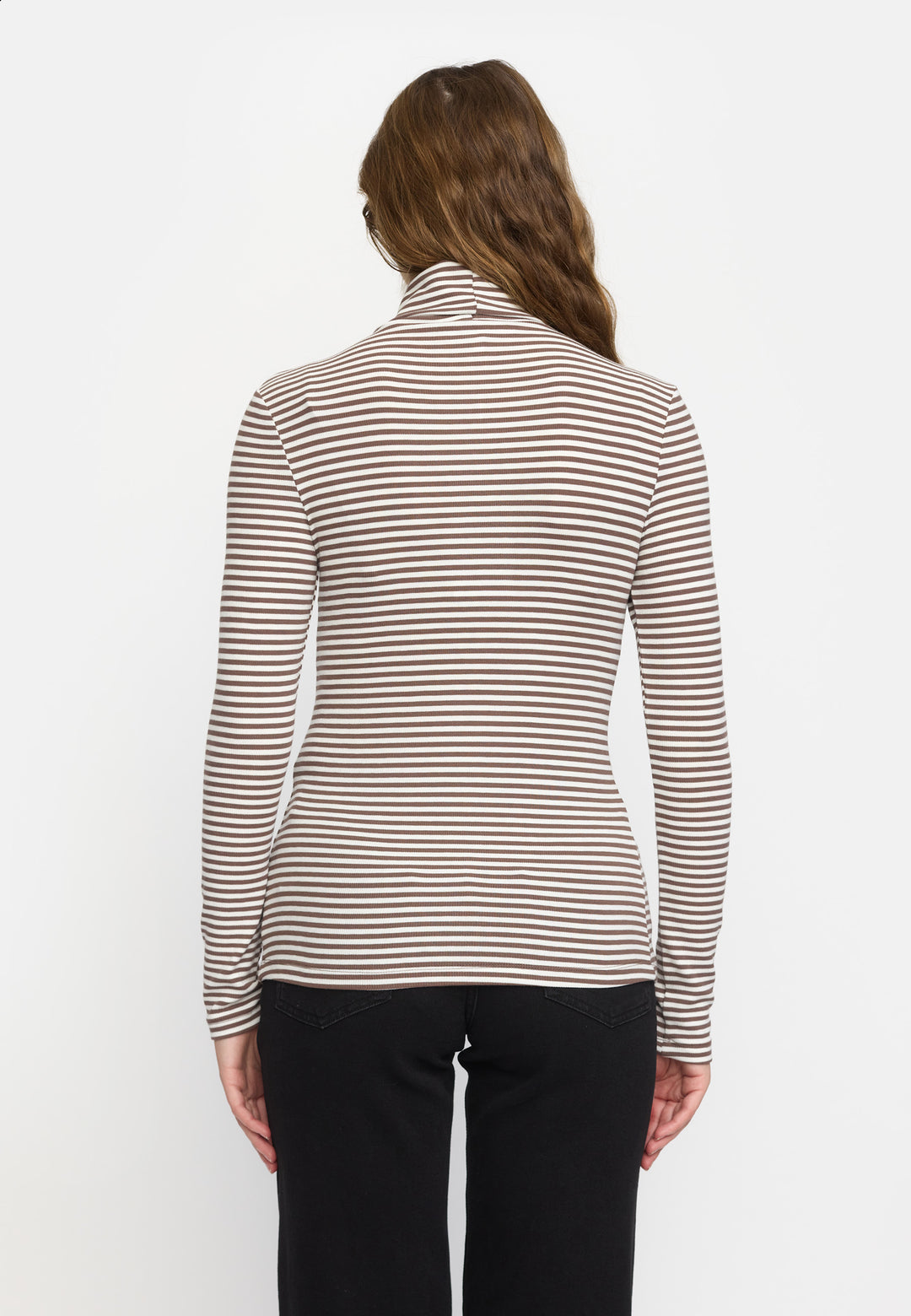 SR Fenja Stripe Rollneck Top