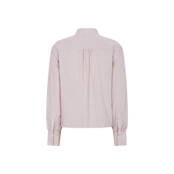 SR Veronica Volume Striped Shirt