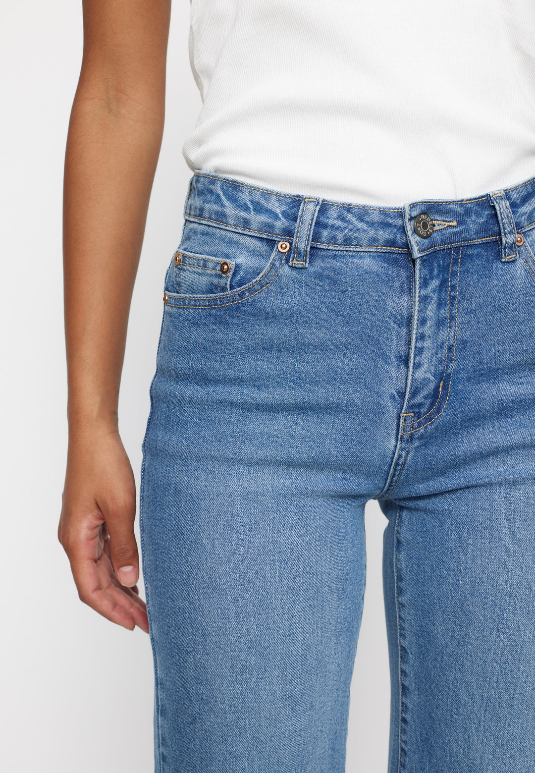 SR Willa Midwaist Wide Jeans