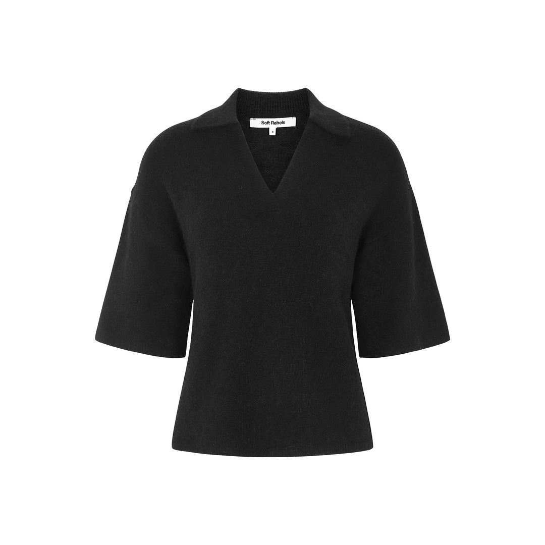 SR Allison Polo SS Knit