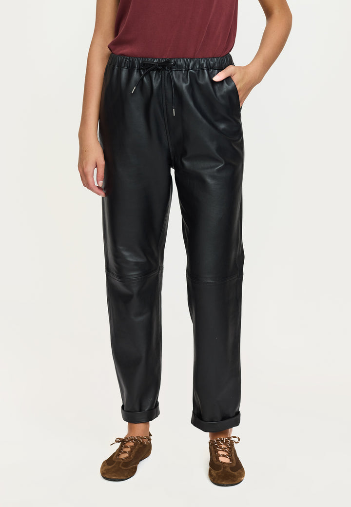 SR Nylah Leather Pant