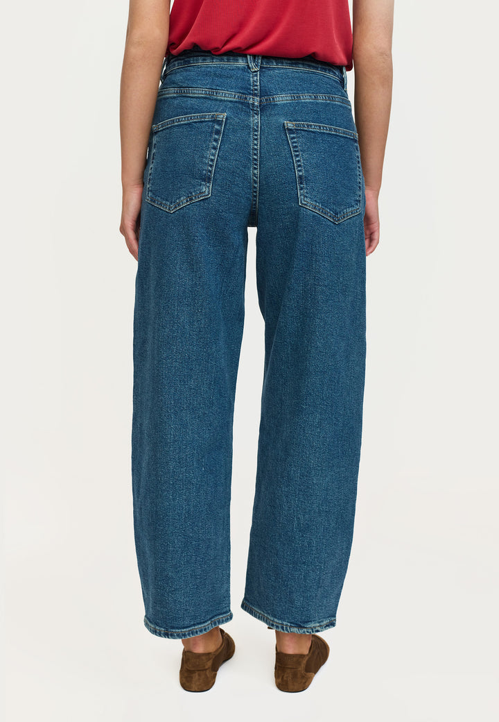 SR Amelie Cropped Barrel Jeans