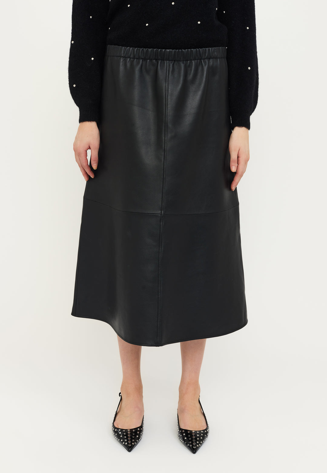 SR Papina Leather Skirt