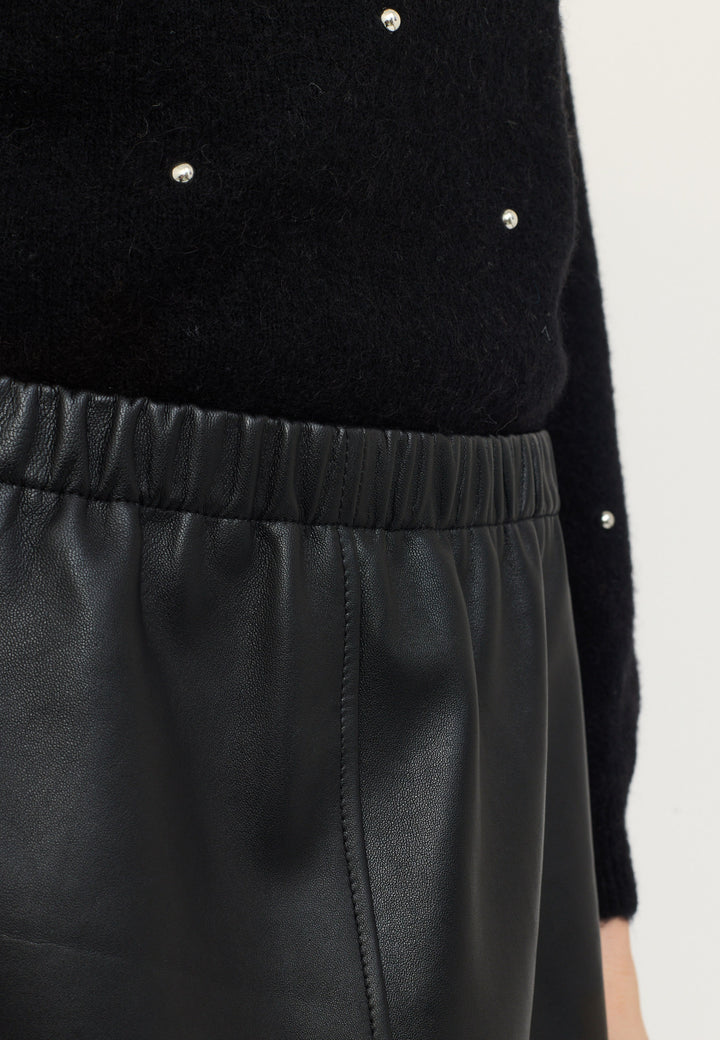 SR Papina Leather Skirt