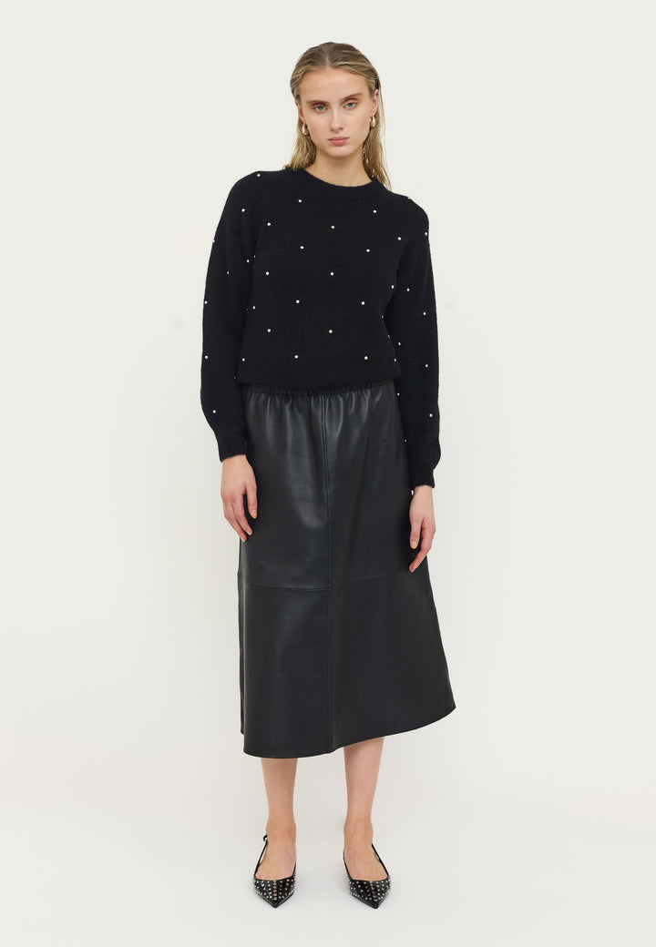 SR Papina Leather Skirt