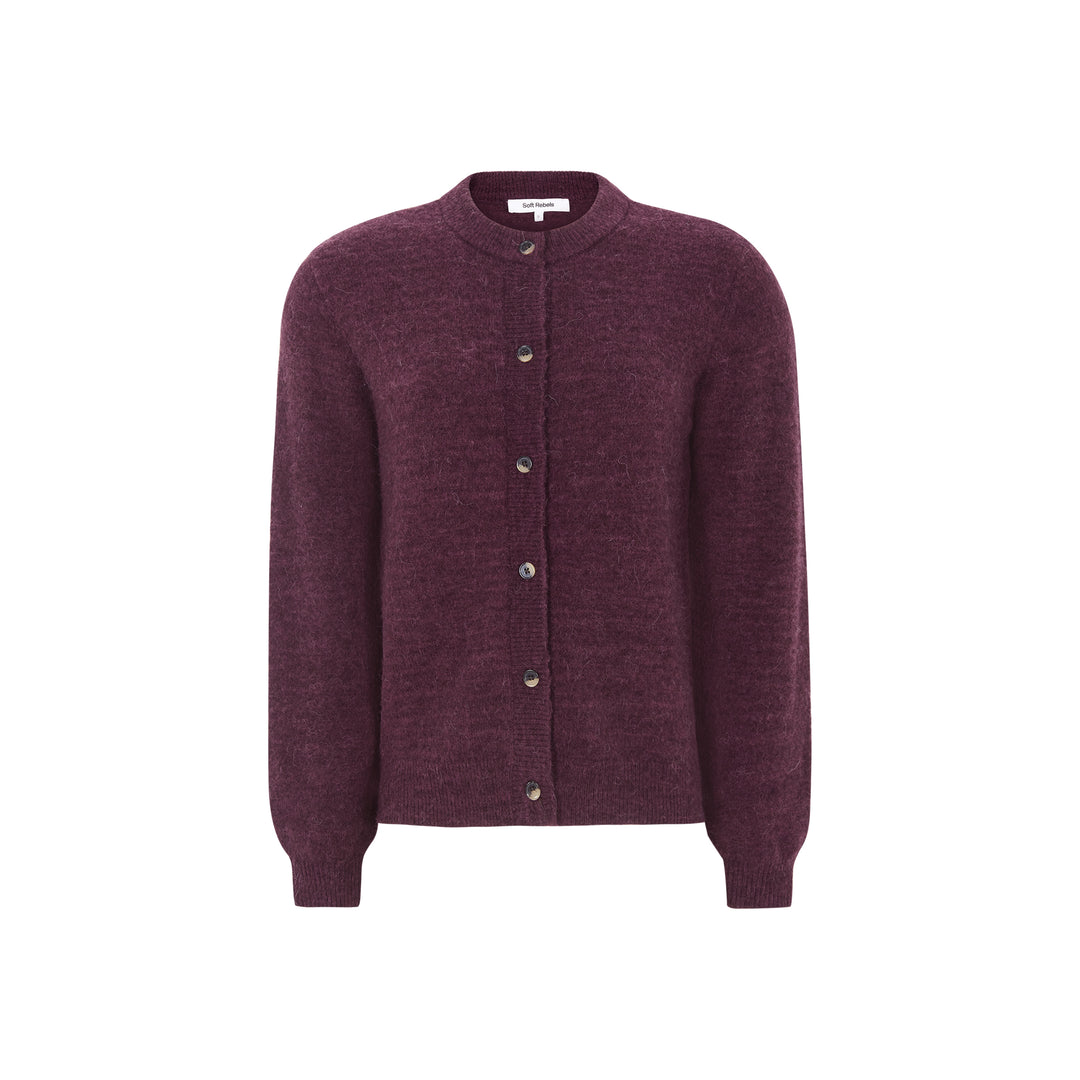 SR Allison o-neck cardigan knit