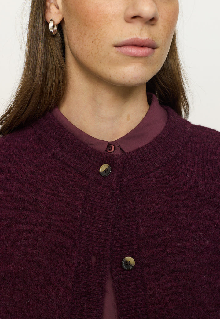 SR Allison o-neck cardigan knit