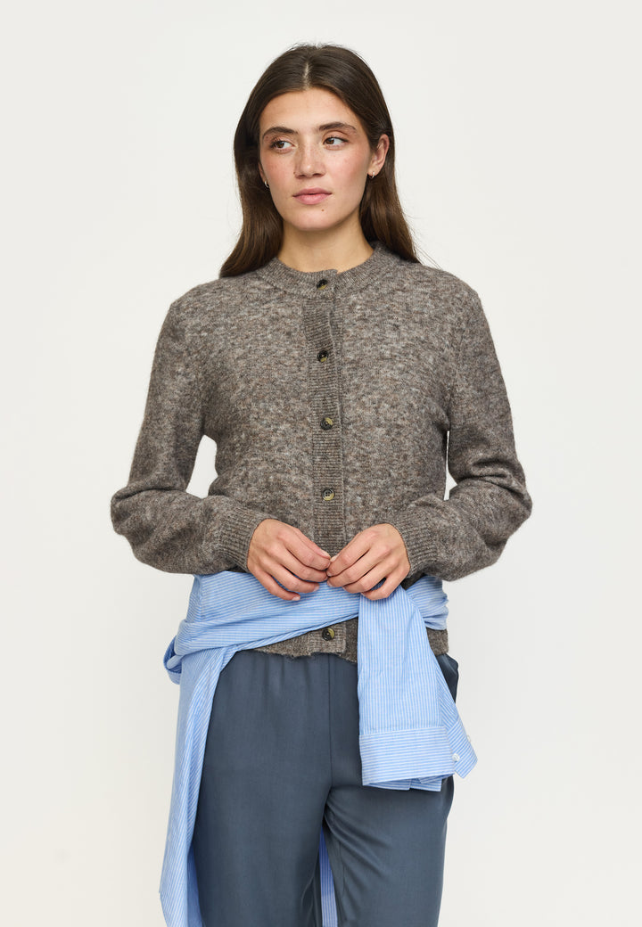 SR Allison O-neck Cardigan Knit