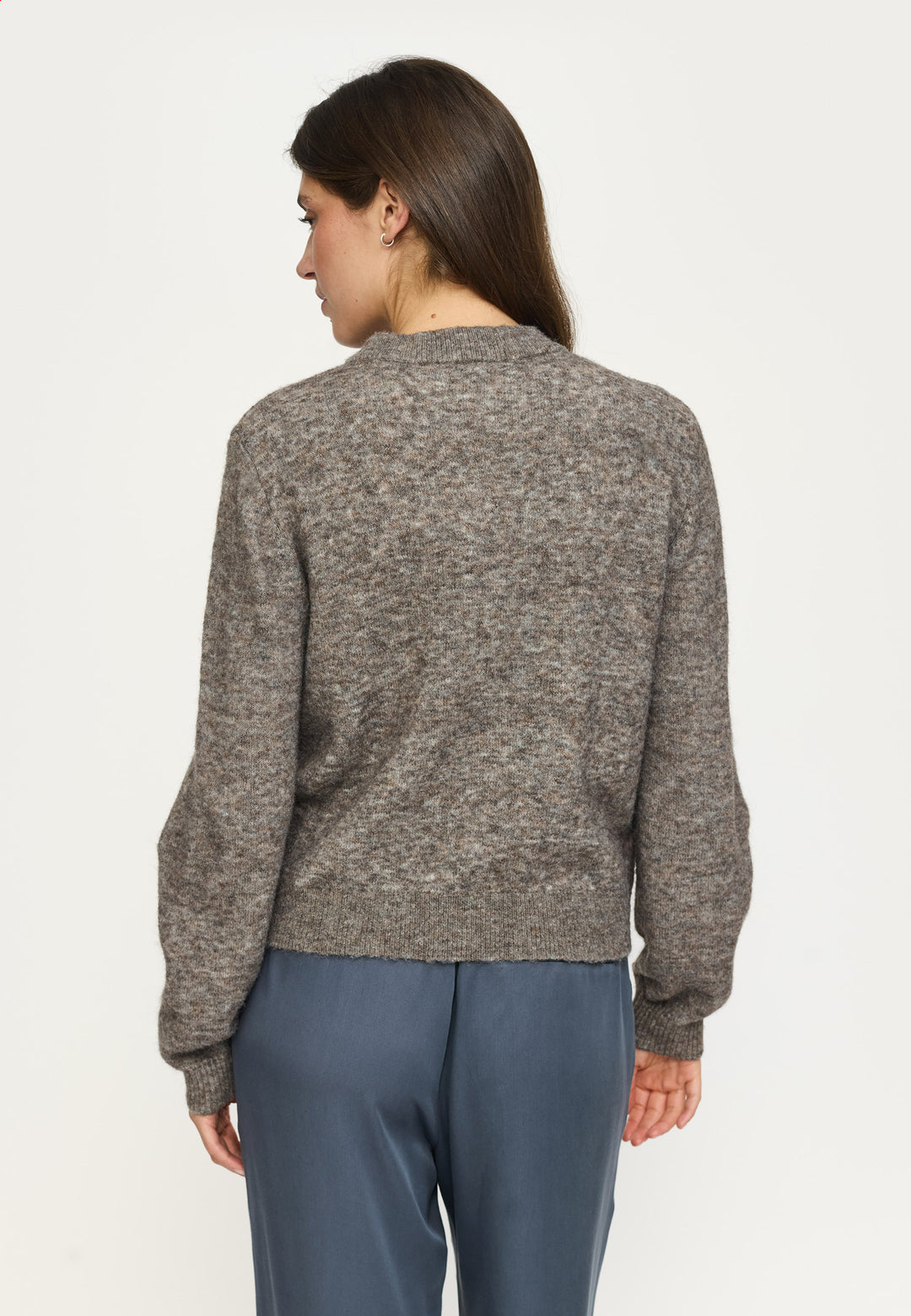 SR Allison O-neck Cardigan Knit