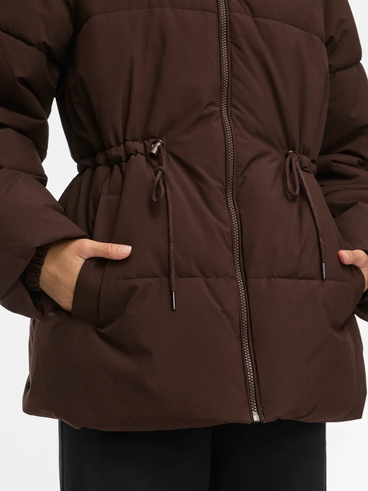 VI LAVENDER L/S PUFFER JACKET
