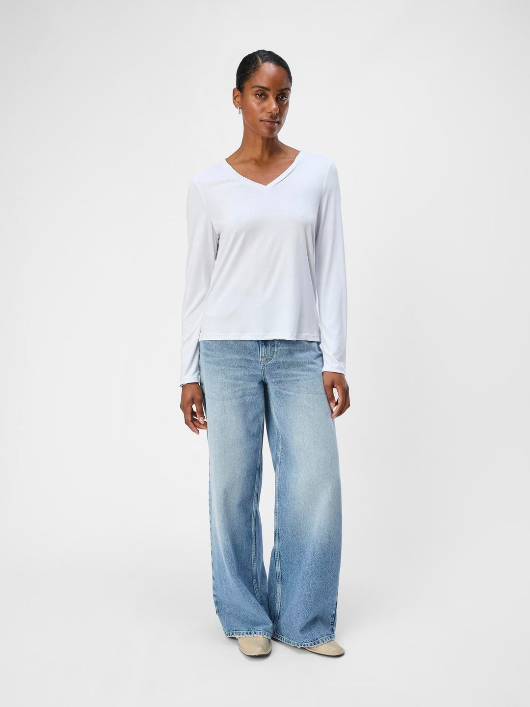 OB Annie Long sleeve V-neck