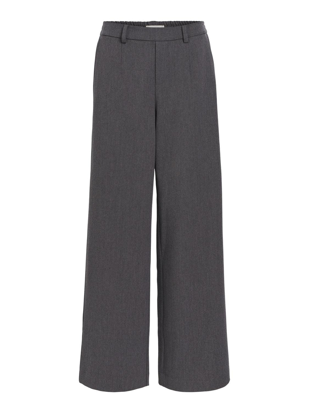 OB Lisa Wide pant Medium Grey Melange